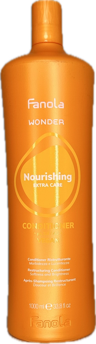 Fanola WONDER NOURISHING RESTRUCTURING CONDITIONER 1000 ml SOFTNESS AND BRIGHTNESS